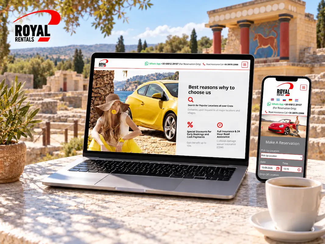 Crete Royal Rent A Car Heraklion Hersonissos Crete