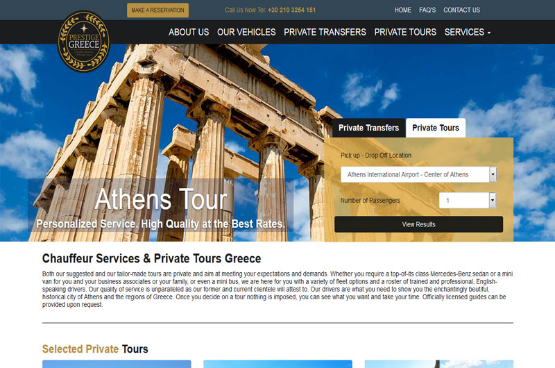 PrestigeGreece Limousine Services Athens Greece