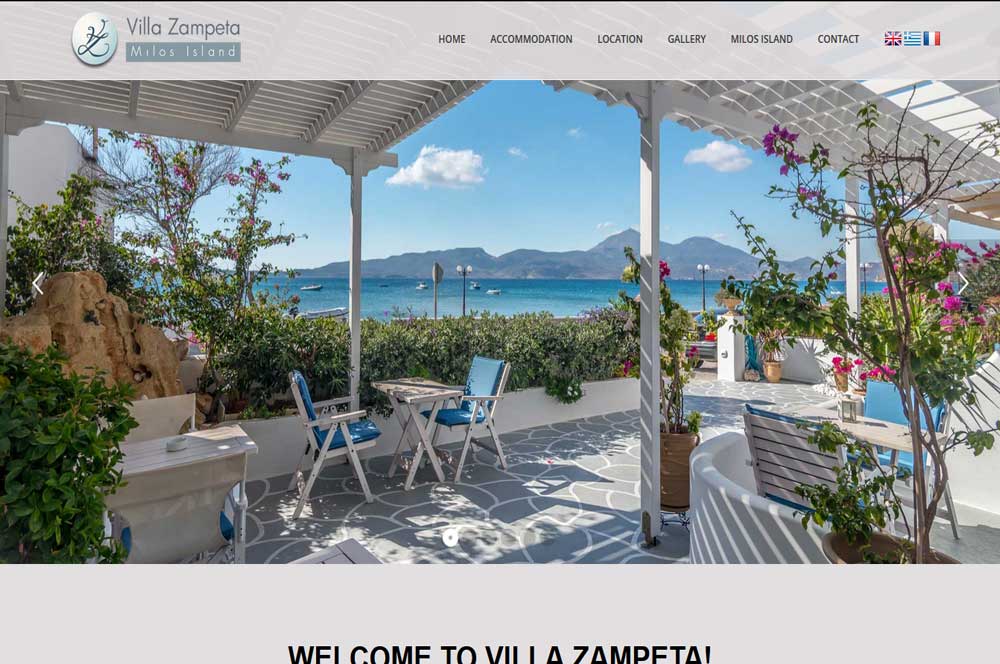 Villa Zampeta Hotel Apartments Adamas Milos Island